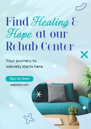 Conservative Rehab Center Flyer Image Preview
