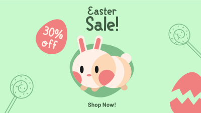 Blessed Easter Sale Facebook event cover Image Preview