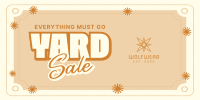 Minimalist Yard Sale Twitter Post Image Preview