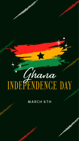 Happy Ghana Day Facebook story Image Preview