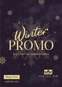 Winter Season Promo Poster Image Preview