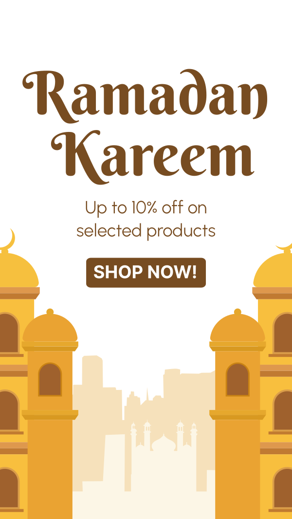 Ramadan Sale Instagram Story Design Image Preview