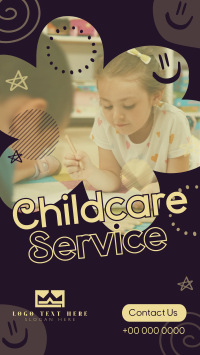 Doodle Childcare Service Instagram reel Image Preview