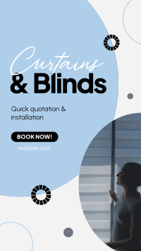 Curtains & Blinds Installation Facebook Story Image Preview