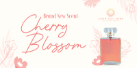 Elegant Flowery Perfume Twitter post Image Preview