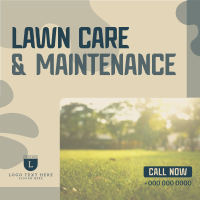 Clean Lawn Care Linkedin Post Design