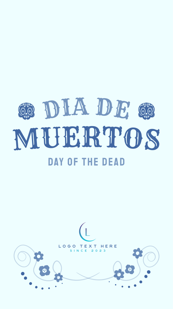 Festive Dia De Los Muertos Instagram Story Design Image Preview