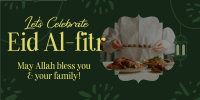 Eid Al Fitr Greeting Twitter post Image Preview