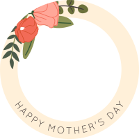 Mother's Day Ornamental Flowers LinkedIn Profile Picture Image Preview