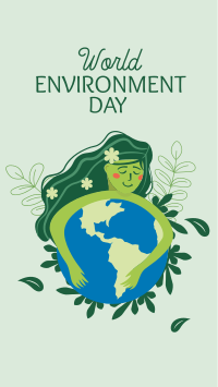 Mother Earth Environment Day Facebook story Image Preview