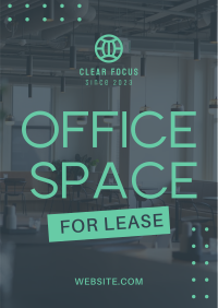 Office For Lease Poster Image Preview