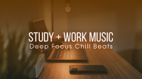 Study Work Music YouTube Banner Design