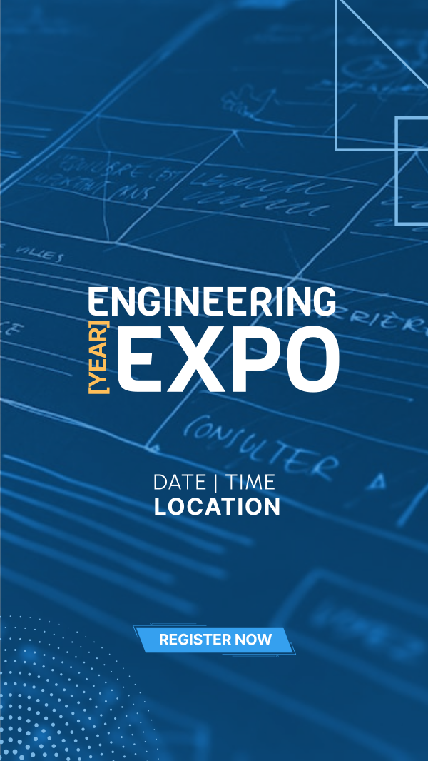 Engineering Expo Instagram Story Design Image Preview