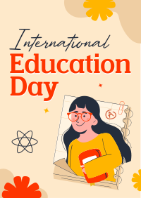 Education Day Student Flyer Image Preview