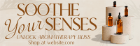 Minimalist Aromatherapy Oils Twitter Header Preview