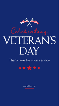 To All The Veteran's Instagram story Image Preview