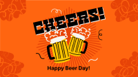 Cheery Beer Day Facebook Event Cover Design