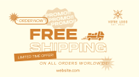 Worldwide Shipping Promo Animation Image Preview