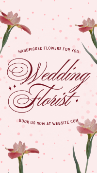 Floral Wedding Instagram Reel Image Preview