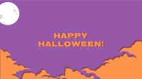 Happy Halloween Facebook Event Cover Design