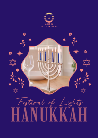 Celebrate Hanukkah Family Poster Image Preview