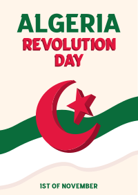 Algeria Revolution Day Flyer Image Preview