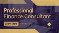 Professional Finance Consultant Animation Design