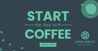Morning Coffee Facebook Ad Design