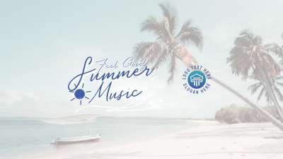 Summer Songs Playlist YouTube cover (channel art) Image Preview