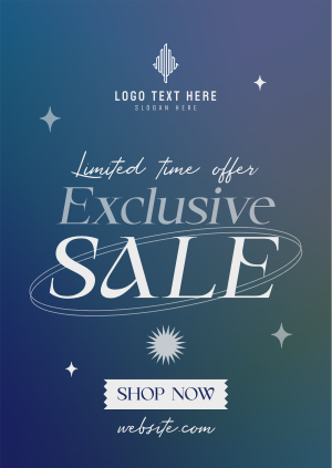 Limited-Time Sale Poster Image Preview