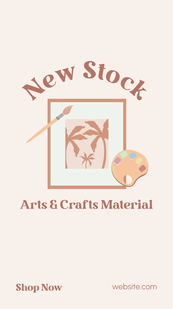 New Art Stock Instagram Story Design Image Preview