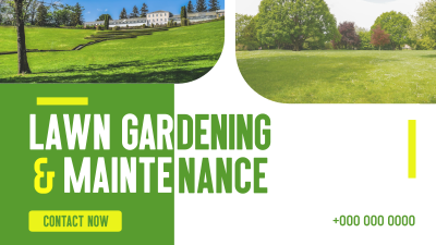 Neat Lawn Maintenance Facebook event cover Image Preview