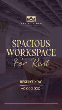 Spacious Space Rental Video Preview