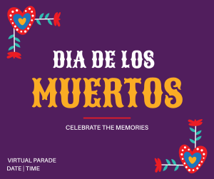 Dia De Los Muertos Facebook post