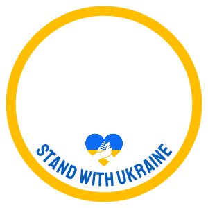 Stand with Ukraine Instagram Profile Picture Image Preview