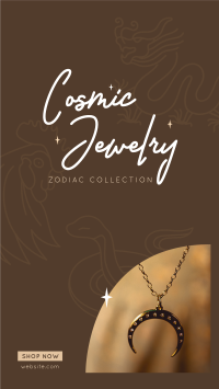 Cosmic Zodiac Jewelry  Facebook story Image Preview