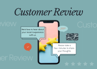 Customer Feedback Postcard Image Preview