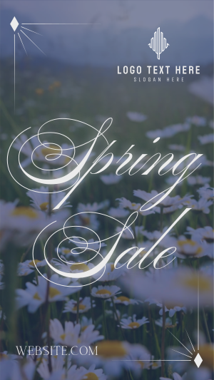 Spring Sale Instagram story Image Preview