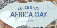 Africa Day Celebration Twitter Post Design