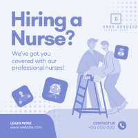 Healthcare Staff Available Instagram post Image Preview