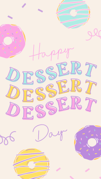 Dessert Day Delights YouTube Short Design