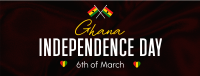Ghana Independence Day Facebook cover Image Preview