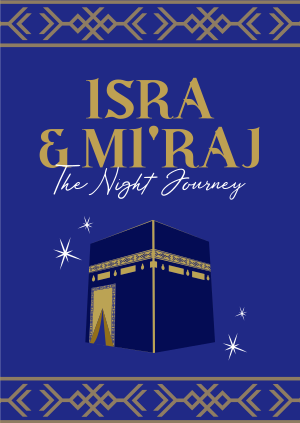 Isra and Mi'raj Poster Image Preview