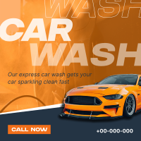 Professional Car Cleaning Instagram post Image Preview