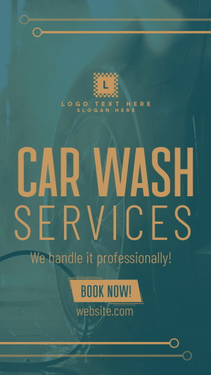 Car Wash Services Instagram story Image Preview