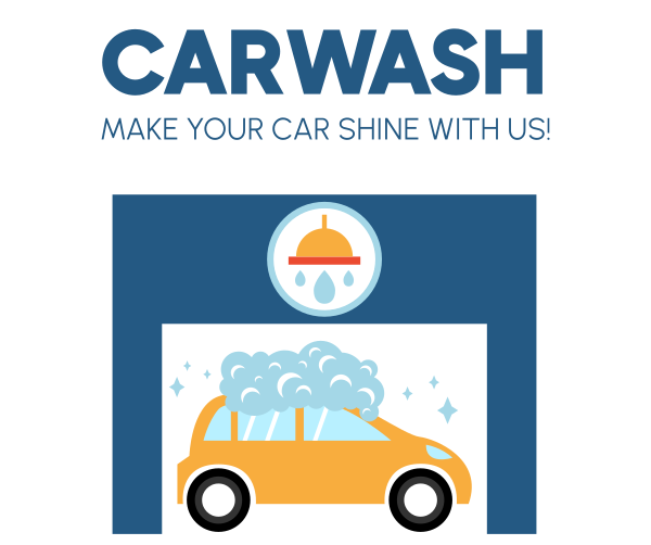 Carwash Service Facebook Post Design Image Preview