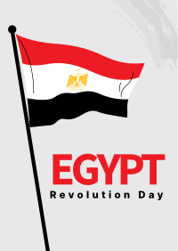 Egypt Flag Brush Flyer Image Preview
