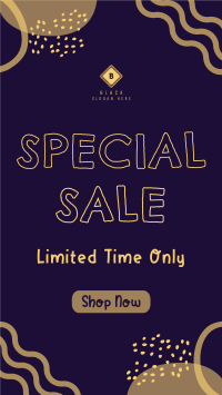 Special Sale for a Limited Time Only Facebook Story Design