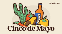 Cinco Mayo Essentials Facebook Event Cover Design