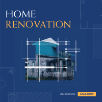 Home Renovation Instagram Post Design